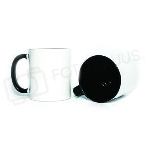 Fotokruus musta sisu ja sangaga